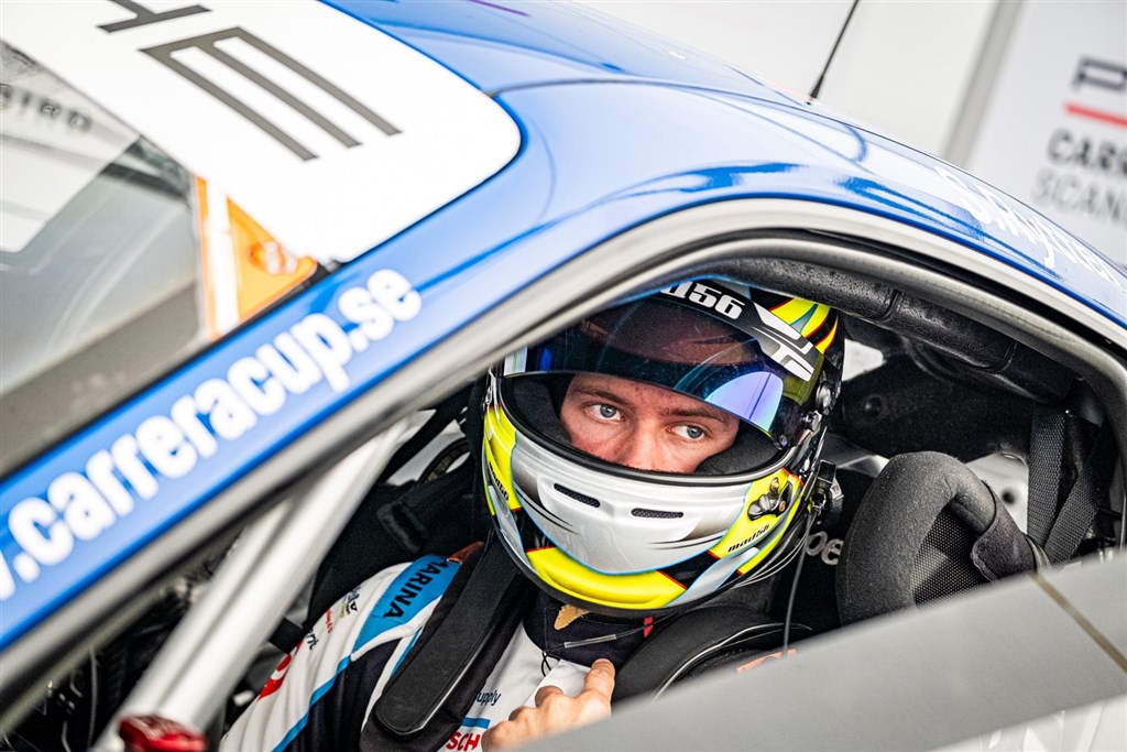 Vild mulighed- Silas Rytter er tilbage i Porsche Carrera Cup Scandinavia.
(Foto: Rytter Motorsport)